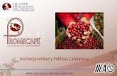 Institucionalidad y Politicas Cafetaleras › wp-content › uploads › 2019 › 10 › Presentacion-Promecafe...• Promover el desarrollo de una caficultura competitiva y sostenible