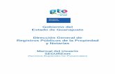 Gobierno del Estado de Guanajuato Dirección General de ...erpp.guanajuato.gob.mx/edoctos/manuales/manual_Segurenet.pdf · facultades para SEGUREnet y para activar/desactivar un usuario.