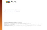 AVG AntiVirus 2013aa-download.avg.com › ... › avg_avc_uma_es-es_2013_11.pdfPara instalar AVG AntiVirus 2013 en su equipo, debe obtener el archivo de instalación más reciente.