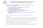 H. VIII AYUNTAMIENTO DE LORETOoomsapaloreto.gob.mx/1/pdfs/Manual de Administracion de RH.pdf · H. VIII AYUNTAMIENTO DE LORETO ORGANISMO OPERADOR MUNICIPAL DEL SISTEMA DE AGUA POTABLE
