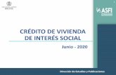 CRÉDITO DE VIVIENDA DE INTERÉS SOCIAL€¦ · 6 Sistema de Intermediación Financiera Crédito de vivienda de interés social (*) (en número de familias beneficiadas) (*) Corresponde