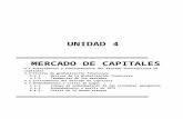 U N I D A D 4€¦  · Web viewMERCADO DE CAPITALES. 4.1 Antecedentes y funcionamiento del mercado internacional de capitales. 4.2 Proceso de globalización financiera. 4.2.1 Motivos