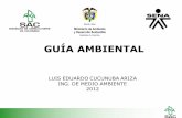 GUÍA AMBIENTAL - SAC · mal formaciones genéticas. Guía Ambiental Propuesta para el manejo sostenible . ESTRATEGIAS MECANISMOS ACCIONES Protecciónde ecosistemas Crear zonas de