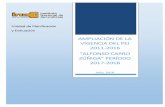 VIGENCIA DEL PEI 2011-2016 · nuevo modelo de investigación institucional de Identificación de necesidades de capacitación y formación profesional. Lograr el reconocimiento económico,
