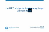 La UPC als principals rànquings universitaris. · Els resultats de la UPC (3/6) QS, edició 2015/16; QS . by Món Subject, edició 2016 (Món) (Món) (Món) 1 MIT 1 Cambridge 3 1