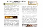 LITERATURA UNIVERSALies-cristoballozano.centros.castillalamancha.es/... · Literatura Universal. Se realizan comentarios literarios, lingüísticos y críticos de textos representativos