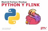 Madrid Python Meetup PYTHON Y FLINK › 13310742 › PresentacionApacheF... · 2016-07-12 · Madrid Python Meetup 2016/03/10 Página 4 UN GRUPO TECNOLÓGICO GLOBAL Grupo multinacional