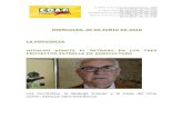 COAG Canarias - MIERCOLES, 20 DE JUNIO DE 2018 …...2018/06/20  · El Cabildo es responsable de las desaladoras de Guía, Gáldar, Arucas y La Aldea, mientras que Emalsa lo es de