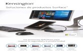 Soluciones de productos Surface · Todas las demás marcas comerciales registradas y no registradas son propiedad de sus respectivos propietarios. ©2020 Kensington Computer Products