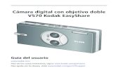 Cámara digital con objetivo doble V570 Kodak EasyShare › support › pdf › es › manuals › ...Cómo tomar fotografías y grabar vídeos ES Ampliación de una imagen durante