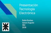 Presentación Tecnología Electrónica › gic › trabajos › TECNEA2018 › pres… · Consideraciones y parámetros de funcionamiento Tensión de entrada: 15 V Tensión de salida:
