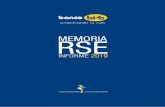 MEMORIA RSE · 2020-06-30 · DEL DIRECTORIO. Página 5 MEMORIA INFORME 2019 RSE Tengo el agrado de presentarles la Memoria de Responsabilidad Social Empresarial (RSE), correspondiente