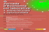 d’Economia col·laborativa + experiències + oportunitats · 2016-11-22 · d’Economia col·laborativa: + experiències + oportunitats 09:00 Recepció i acreditacions 09:15 Presentació