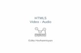 HTML5 Video - Audiodi002.edv.uniovi.es/~labra/cursos/html5/presentaciones/HTML5_vide… · HTML5 Contenido multimedia en Web Flash Player (Adobe) Descargar plugin de terceros HTML5