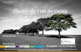 Cluster de l’Oli de Lleida... Cluster de l’Oli de Lleida Novembre 2015 “Aquesta aió està su venionada pel Servei d’Oupaió de Castalunya i en el mar dels Programes de suport