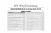 Publicacion Oficial - Diario Oficial El Peruano€¦ · Dan por concluido nombramiento de Agregado Policial Adjunto de la Embajada del Perú en los Estados Unidos Mexicanos 516937