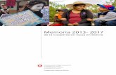 Memoria 2013- 2017 - Federal Council · 5.4 Proyecto Promoción del Crecimiento Económico, Inclusivo y Sostenible PROBOLIVIA - JIWASA ..... 38 5.5 Proyecto de Innovación Continua