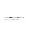 SUUNTO ZOOP NOVO - Tradeinn · 2017-10-28 · Suunto Zoop Novo tiene cuatro modos principales: HORA, INMERSIÓN, PLANIFICACIÓN y MEMORIA. Cambia de modo pulsando [MODE]. Salvo si