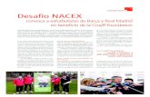 solidaridad Desafío NACEX - Compromiso RSE. La actualidad ... › upload › reportaje › 000... · convoca a exfutbolistas de Barça y Real Madrid en beneficio de la Cruyff Foundation