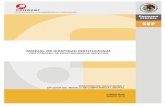 MANUAL DE IDENTIDAD INSTITUCIONAL...Manual de Identidad Institucional Red CONOCER de Prestadores de Servicios Código : V-IMAG-M-06 Revisión : 1 Página: 2 de 25 Aprobado mediante
