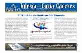 Iglesia en Coria-Cáceres · El próximo día 14 de enero, a las 11:00 h., en los salones de la parroquia “Virgen de Guadalupe” de Cáceres se presentará y distribuirá el material