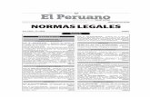 Publicacion Oficial - Diario Oficial El Peruano · Escocia, en comisión de servicios 552658 CONTRALORIA GENERAL Res. N° 188-2015-CG.- Establecen disposiciones relativas a la acreditación