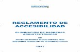 REGLAMENTO DE ACCESIBILIDAD · 2019-02-21 · Serie: Reglamento para la accesibilidad para personas con discapacidad Av. Arce, No 2147 Teléfono: (591-2) 2681200 La Paz - Bolivia