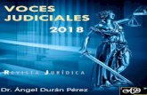 Voces Judiciales 2018 Ángel Durán · riqueza, riqueza que no es de ellos, es del pueblo, están tomando los recursos naturales como si fuera una empresa privada, el producto del