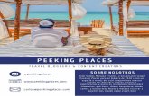 Peeking Places New Media Kit€¦ · Peeking Places nace en febrero de 2018 como un espacio a través del cual compartimos nuestra pasión por descubrir nuevos lugares y experiencias,