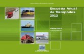 Encuesta Anual de Transportes 2013internet.contenidos.inegi.org.mx/contenidos/... · es el censo de transportes, que se lleva a cabo cada cinco años; la Encuesta Anual de Transportes