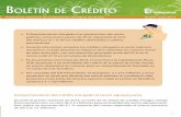 Boletín de Créditoweb.fedepalma.org/sites/default/files/files/I BCS 2014.pdf · 1 Federación Nacional de Cultivadores de Palma de Aceite Enero- junio 2014 Boletín de Crédito