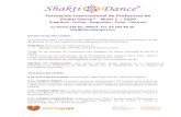 Formación Internacional de Profesores de Shakti Dance ...€¦ · Nivel 1 original, puede recuperar hasta 6 días de módulos perdidos, en otra Formación de Profesores, contribuyendo
