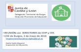 Presentación de PowerPoint · FINAL DEL CURSO 2018 –2019. CALENDARIO ESCOLAR •ORDEN EDU/385/2017, regula el calendario escolar en Castilla y León. (BOCyL 25 de mayo) •ORDEN