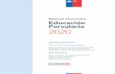 Manual Portafolio Educación Parvularia 2020 · Manual Portafolio Tarea 2 › Análisis de la implementación En esta tarea debe dar cuenta de la forma en que recoge información