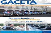 GACETA - Tepatitlán · 2 Acta número 1 uno de la Sesión Extraordinaria del H. Ayuntamiento Constitucional del Municipio de Tepatitlán de Morelos, Jalisco, celebrada el día 1º