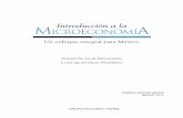 Introducción a la MICROECONOMÍA - Editorial Patria · MICROECONOMÍA Introducción a la Un enfoque integral para México AGUSTÍN CUE MANCERA LUIS QUINTANA ROMERO PRIMERA EDICIÓN