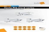 Pro line e-series Gavita Pro line e-seriesbrotesverdesonline.com/documentos/Gavita-Pro-600e...2 cables de controlador RJ14 y un distribuidor en T para instalación plug and play, Lámpara