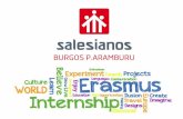 Presentación de PowerPoint - Salesianos Burgos · programa Erasmus+ de la Unión Europea salesianos BURGOS P. ARAMBURU Concepto Docente relacionado Carta de motivación Nivel de