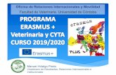 Oficinade RelacionesInternacionalesy Movilidad · Presentacion Programa Erasmus+ 2019-20 Author: Manuel Hidalgo Created Date: 12/13/2018 2:14:33 PM ...