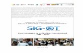 Plan Estratégico de Desarrollo y Sostenibilidad 2010 – 2019 · 2019-12-31 · Plan estratégico de Desarrollo y Sostenibilidad del SIG-OT 2010 - 2019. Versión final, abril 12