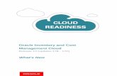 Oracle Inventory and Cost Management Cloud …...2018/01/29  · この文章は英語の原文「Oracle Inventory and Cost Management Cloud What’s New in Release 13」の日本語訳
