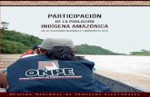 11412-C ONPE / Participación Indigena Amazónica / Caratula ... · a Oficina Nacional de Procesos Electorales (onpe), autoridad máxima en la organización y ejecución de procesos