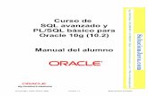 Curso de SQL avanzado y PL/SQL básico para …...Curso de SQL avanzado y PL/SQL básico para Oracle 10g (10.2) Pagina 6 / 44 para autocommit, que hace un commit automaticamente despues