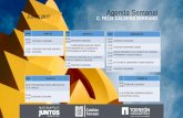 Agenda Semanal - Torreón DEL... · 2019-06-10 · agenda semanal c. felix caldera serrano cabildo torreón! junio 2017 hor a martes%27% 09:00 10:00 atencion!ciudadana! 10:00 11:00