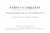 PEDAGOGÍA DE LA EMERGENCIA MAQUETADA...Pedagogía de la emergencia Javier Herrero y Marién Fuentes ojo de agua – ambiente educativo Partida Racó de Pastor s/n, 03790 ORBA (Alicante)