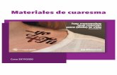 MATERIALES DE CUARESMA 2020 - jovenesdehonianos.org pdf/Cuaresma/CuaresMASTU/… · La campaña parte de un primer “tatuaje”: -yo, +Tú. Con él se pretende centrar uno de los
