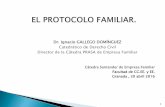 La empresa familiarcef-ugr.org/wp-content/uploads/2017/04/S19-Ignacio-Gallego-Doming… · g) Pactos sobre el régimen personal de los integrantes de la familia, relaciones de los