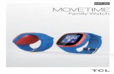 170706 MOVETIME Family Watch MT30 UM MEX - TCL Com · 1. Toque Yo en la pantalla principal de la aplicación. 2. Seleccione un Family Watch. 3. Toque contactos del Family Watch. 4.