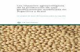 Los impactos agroecológicos de la producción de soja … · 2009-08-25 · en la producción de soja en América Latina, en particular en Argentina y Brasil, y en los aspectos medioambientales