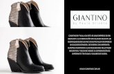 GIANTINO BY PAULA OLIVETO ES UNA EMPRESA JOVEN … GIANTINO - desI-.pdf · dedicada a la fabricaciÓn de calzado de dama de cuero que desde sus inicios se focaliza en ofrecer un calzado